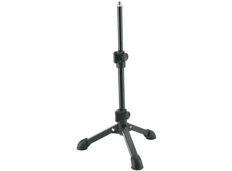K&M 23150 TABLETOP MICROPHONE STAND sort 3/8" 